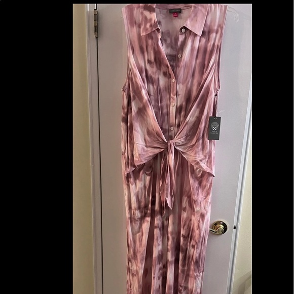Vince Camuto Pants - New Vince Camuto tie dye wrap jumpsuit Ladies Size XL